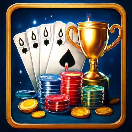 bet177 ফোনে টেবিল-গেম চিপের দৃশ্য